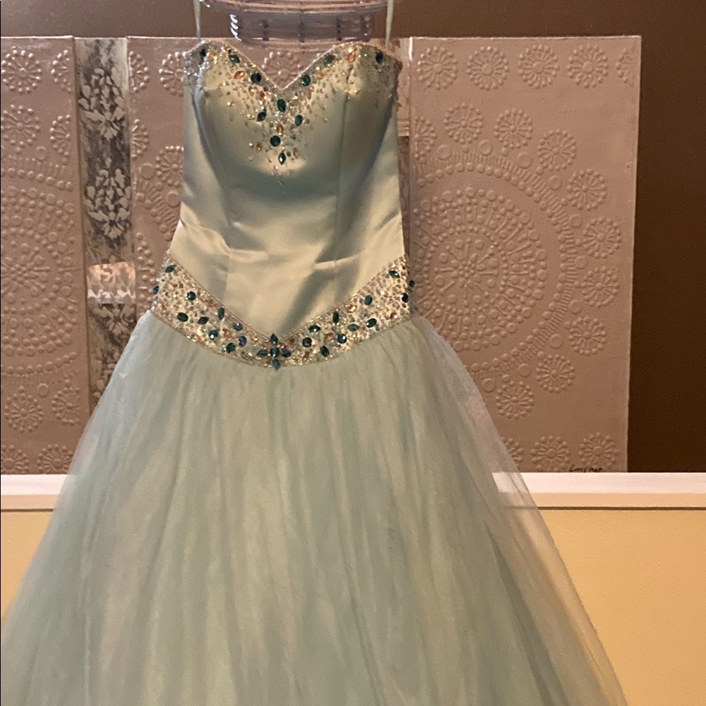 Light blue Prom dress